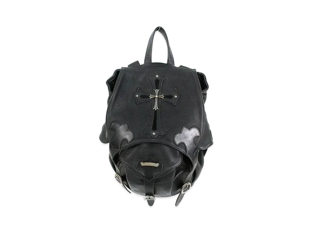 クロムハーツ ラージ CHクロス付き ガンスリンガーストラップ レザー