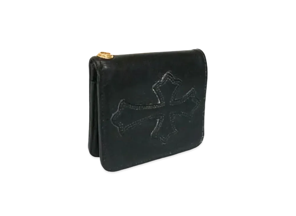 Chrome Hearts 22K DR Digiacomo Wallet "Black/Yellow Gold"