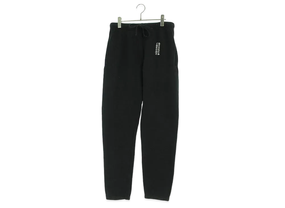 Chrome Hearts Y Not Logo Embroidery Sweat Long Pants "Black"