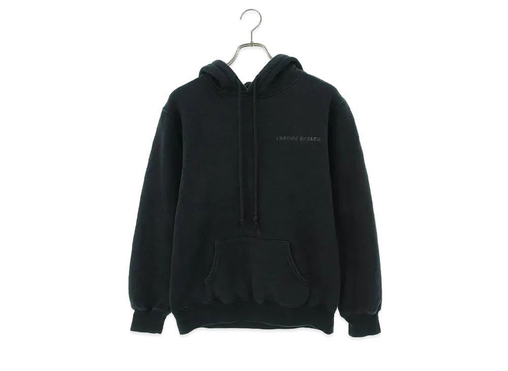 Chrome Hearts Lining Thermal Pull Over Old CH Plus Back Print Hoodie "Dark Navy"