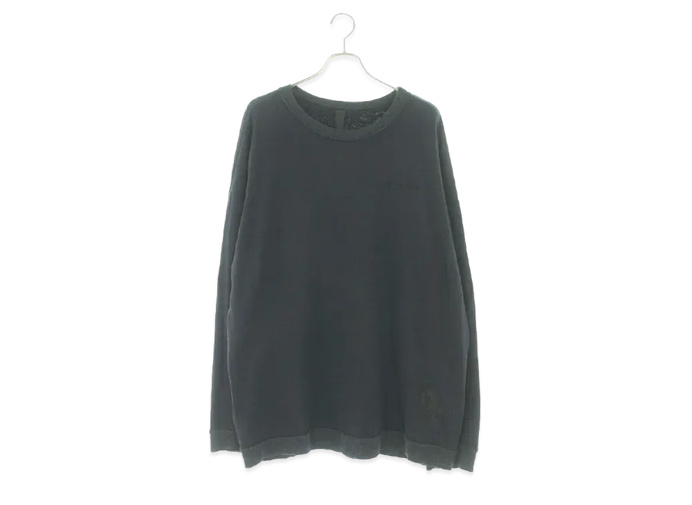 Chrome Hearts GRP Y Not U Oversize Sweatshirt with Cross Patch "Black"