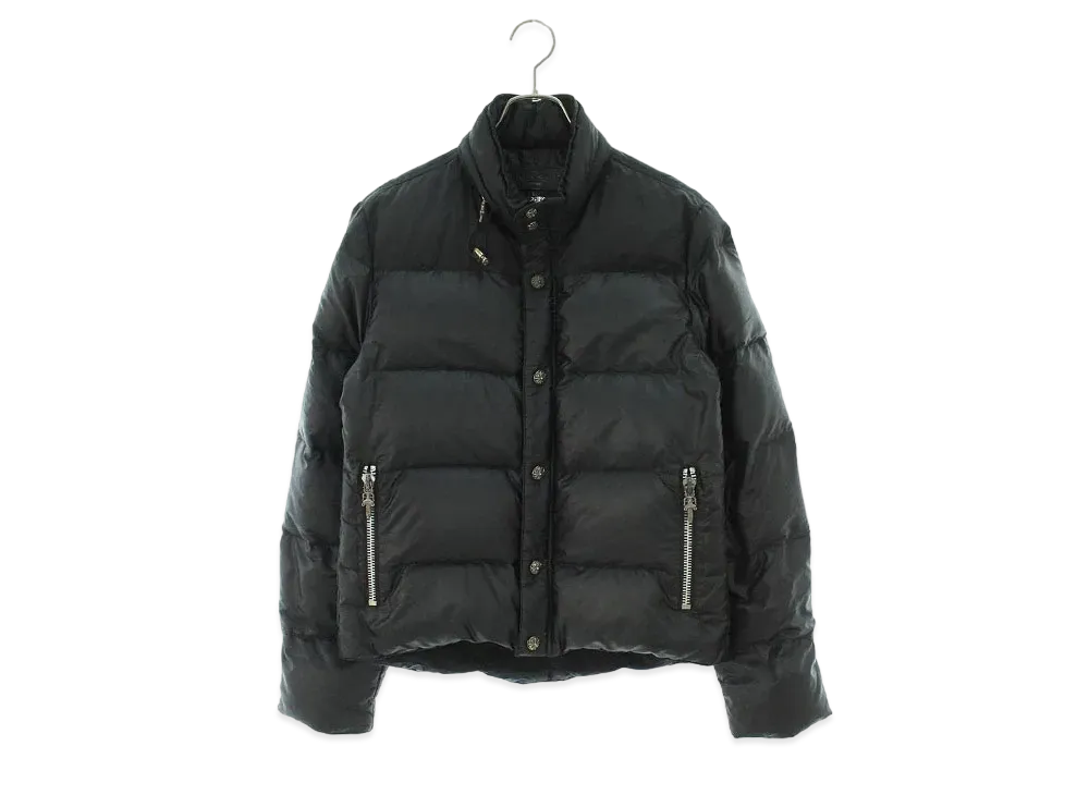 Chrome Hearts Stiff Nylon Down Jacket "Black"