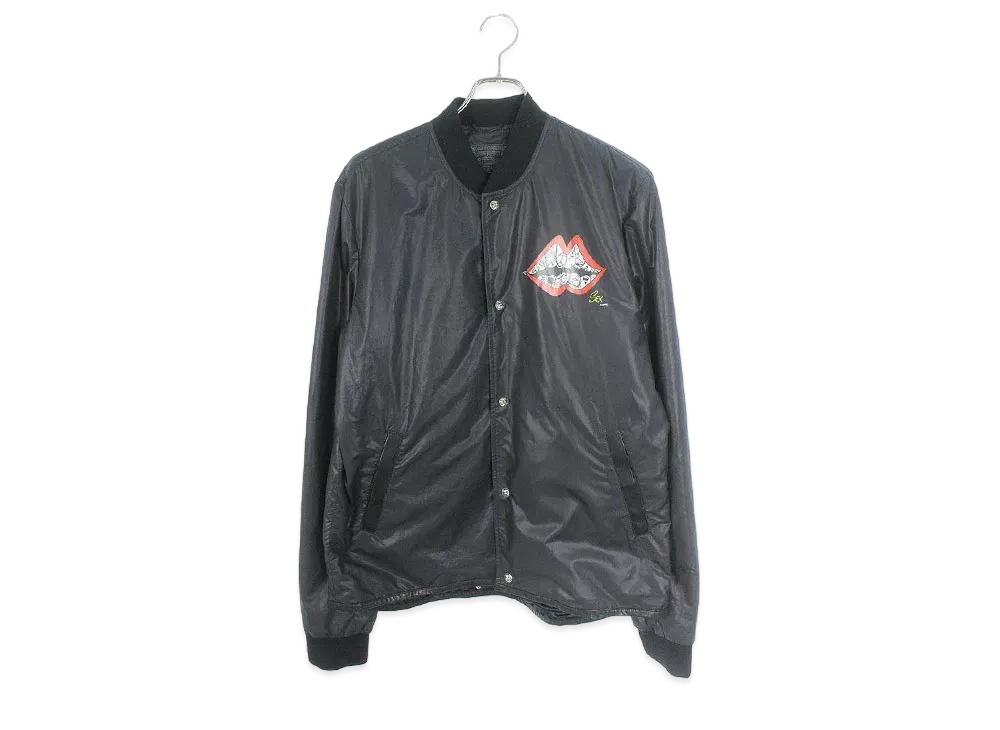 Chrome Hearts Sex Records Fluries Pory Matty Boy Graphic Print Nylon Jacket "Black"