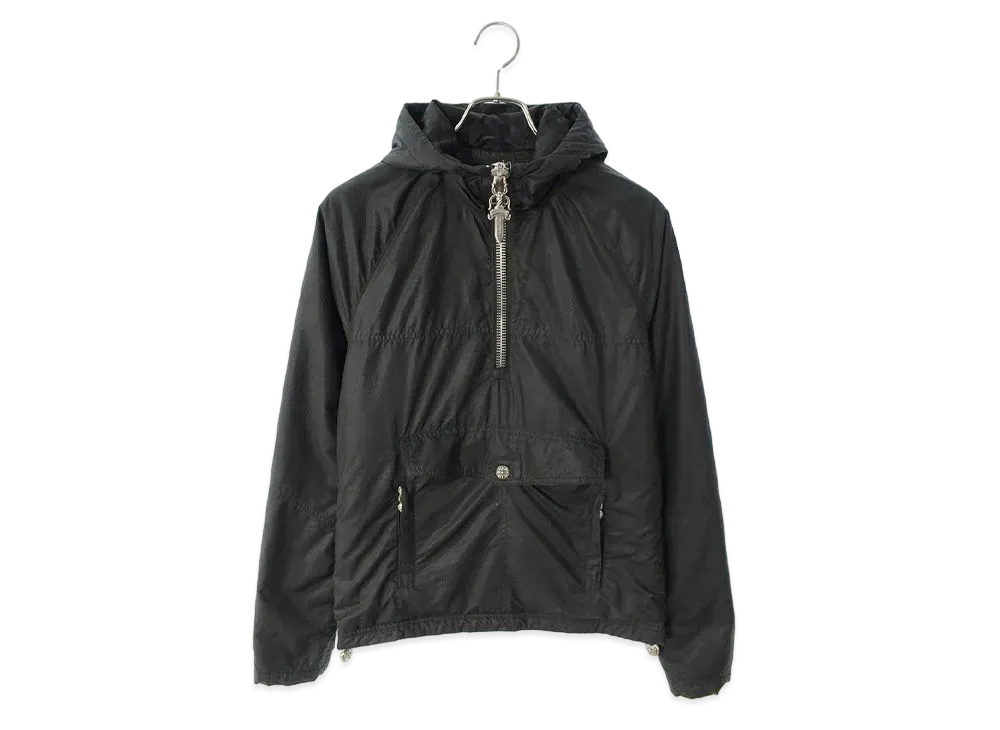 Chrome Hearts Large Dagger Large Ball Nylon Anorak Blouson "Black"