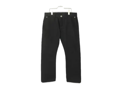 Chrome Hearts PPO CHINOS Matty Boy Back Print Leather Switching Chino Long Pants "Black"