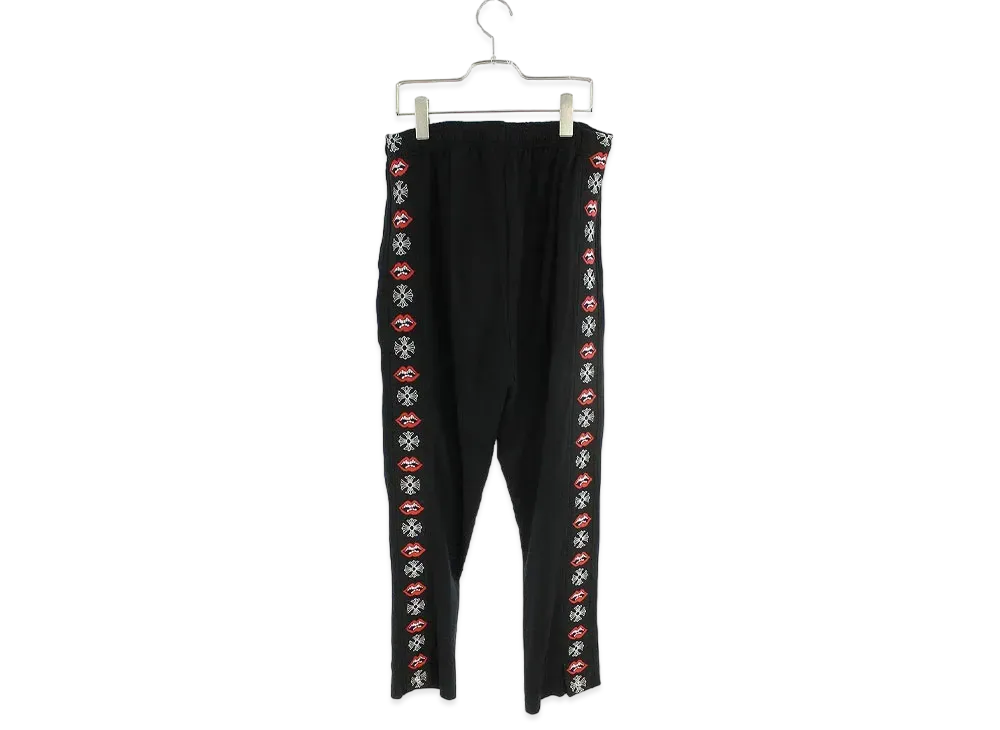 Chrome Hearts PPO Chomper CH Plus Matty Boy Side Print Track Long Pants "Black"