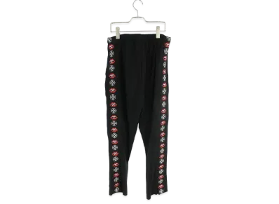 Chrome Hearts PPO Chomper CH Plus Matty Boy Side Print Track Long Pants "Black"