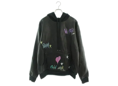 Chrome Hearts PPO Matty Boy Leather hoodie "Black"