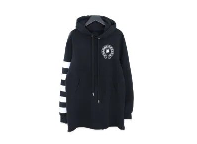 Chrome Hearts x Bella Hadid Long Hoodie "Black"
