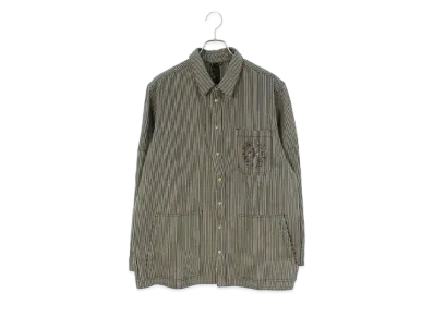 Chrome Hearts Last Stripe Denim L/S Shirt "Navy"