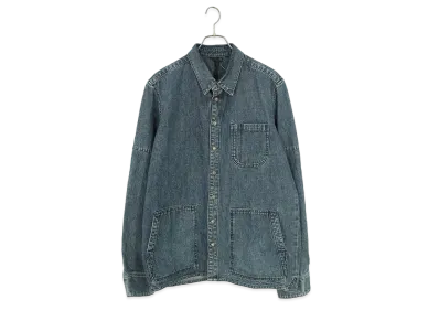 Chrome Hearts Last Bite Cross Ball Button Denim L/S Shirt "Indigo"