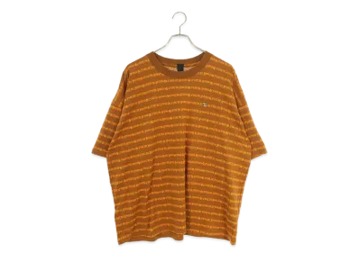 Chrome Hearts Matty Boy Y Not Fuck You Border Print T-Shirt "Orange/Brown"