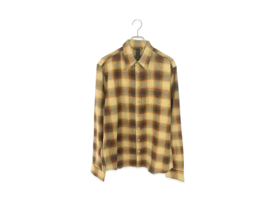 Chrome Hearts PPO Loose End Matty Boy Cross Ball Button L/S Shirt "Brown"