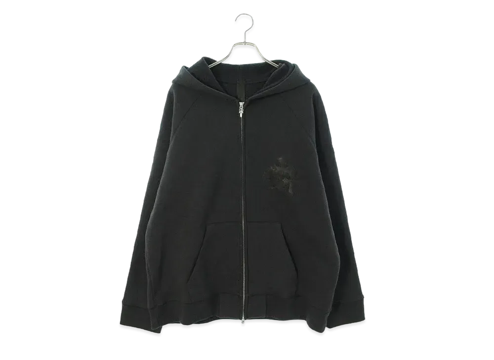 クロムハーツ ワイノット クロスパッチジップアップ フーディー