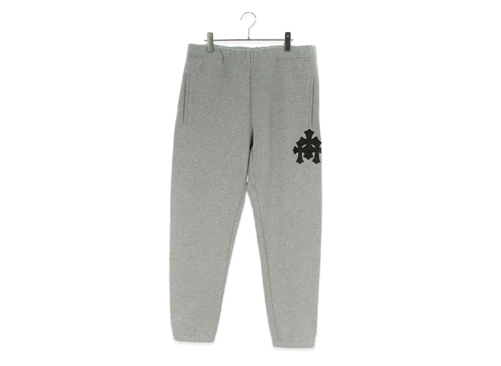 Chrome Hearts Y Not Sweat Pants Cross Patch Sweat Long Pants "Gray"