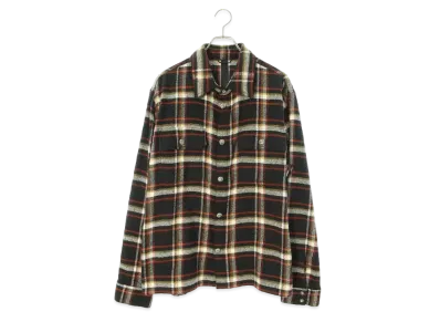 Chrome Hearts Work Dog Check Pattern Work Dog L/S Shirt "Red/Black/Gray"