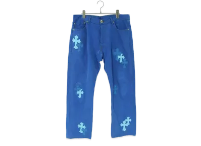 Chrome Hearts x LEVI'S U VNTG JEAN RED TAB Denim Pants with Cross Patch "Blue"