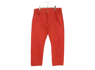 Chrome Hearts x LEVI'S U VNTG JEAN RED TAB Denim Pants with Cross Patch "Red"