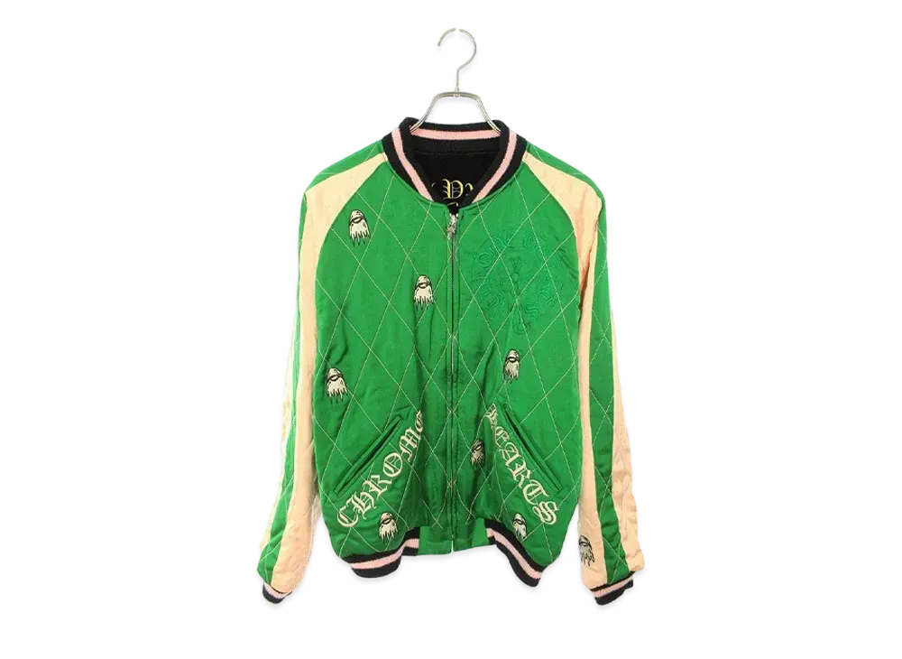 Chrome Hearts x Tailor Toyo PPO Souvenir Reversible Jacket Aoyama 20th Anniversary "Black/Green"