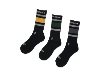 Chrome Hearts Classic Stripe Socks "Black"