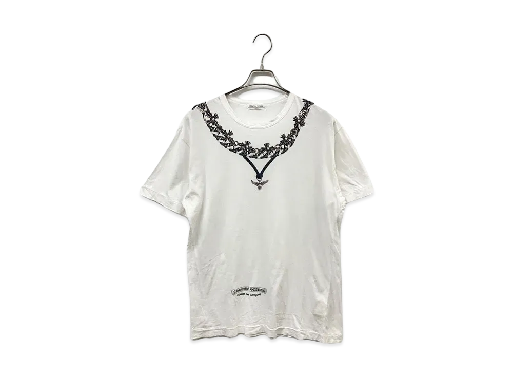 Chrome Hearts x COMME des GARÇONS Foti Mahalia Print T-Shirt "White"