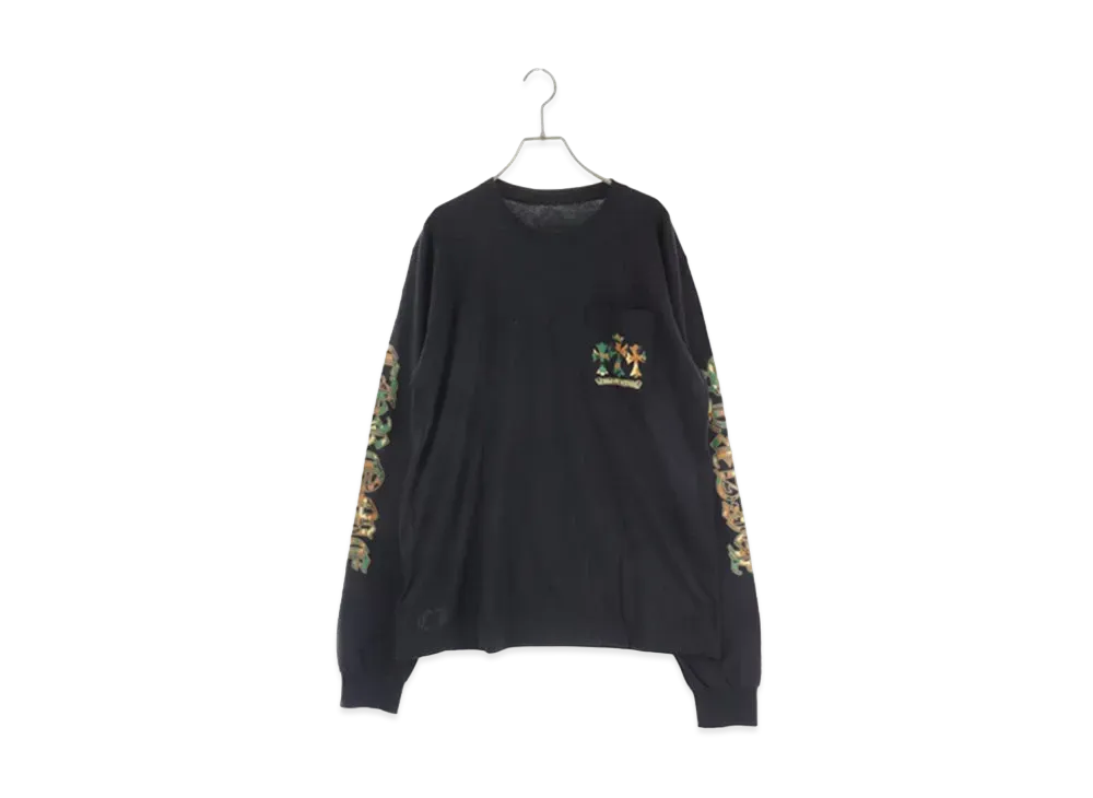 Chrome Hearts Horse Shoe L/S T-Shirt Camouflage "Black"
