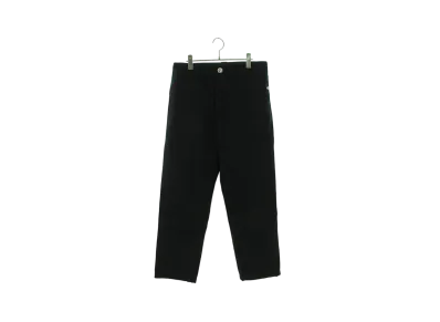 Chrome Hearts Cross Button Fatigue Long Pants "Black/Silver"