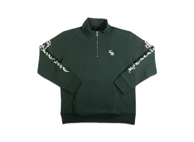 Chrome Hearts Slow Ride Half Zip Sweat "Green"