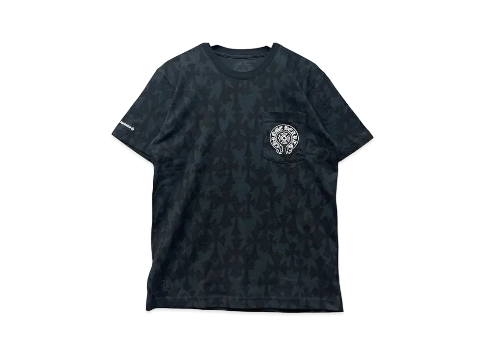 Chrome Hearts Graveyard Cemetery Cross T-Shirt "Black"