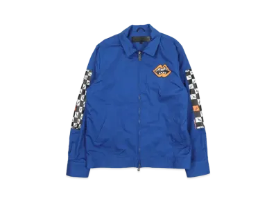 Chrome Hearts x Matty Boy Men's Racer Jacket "Blue"