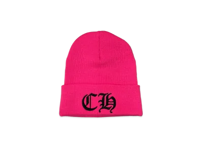 Chrome Hearts CH Logo Embroidery Watch Cap "Pink"