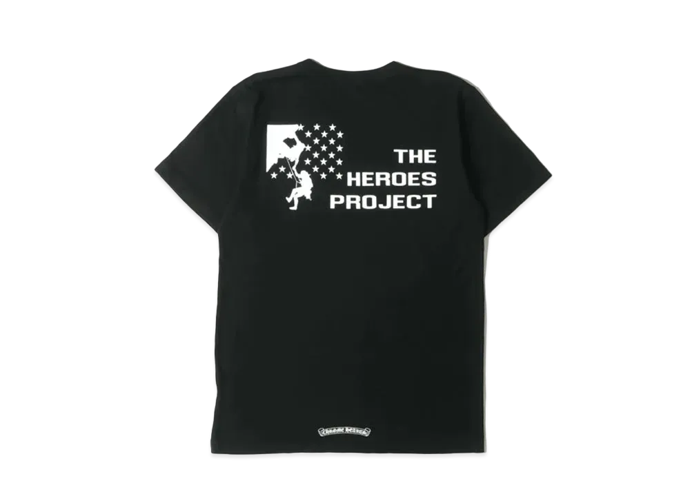 クロムハーツ ザ・ヒーローズプロジェクト Tシャツ "ブラック”