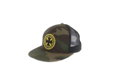 Chrome Hearts Trucker Cap Camo "Black/Khaki"