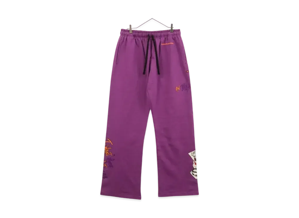 Chrome Hearts Matty Boy I Want More Not Less An That's That Sweat Pants "Purple"