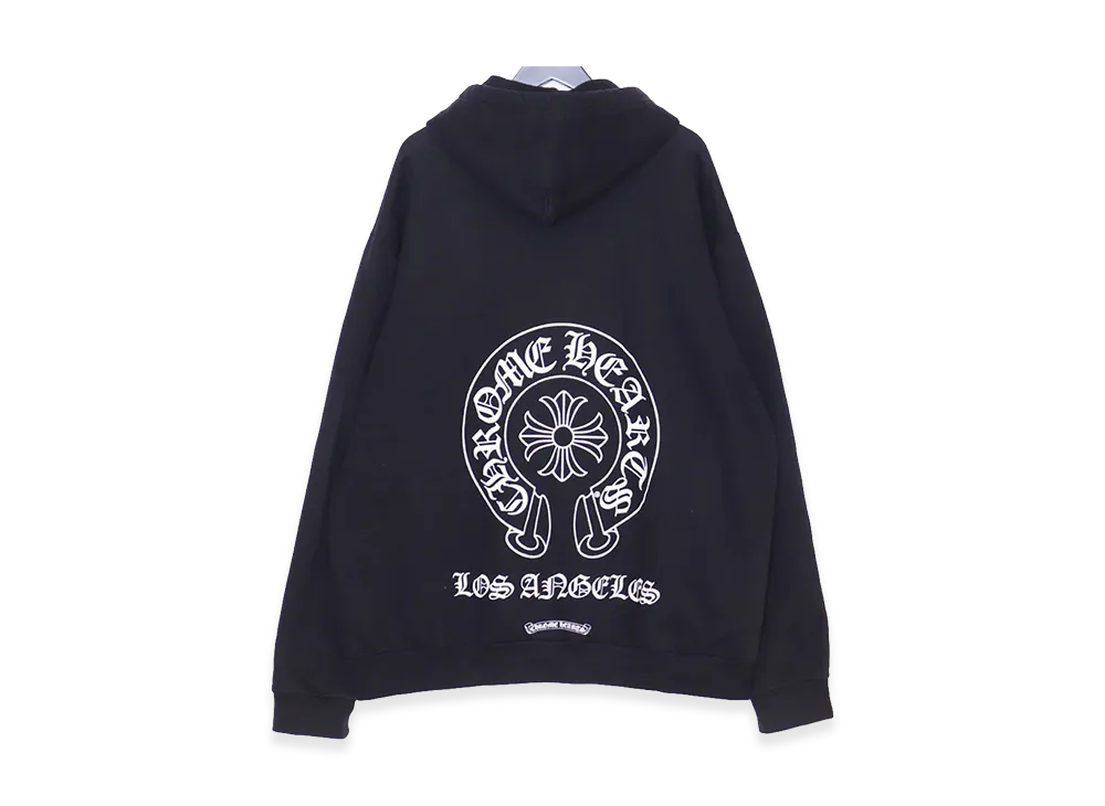 Chrome Hearts Los Angeles Exclusive Horseshoe Pullover Hoodie "Black"