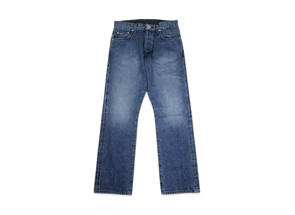 Chrome Hearts JEAN STRTLG FBRC FU Wash "Indigo"