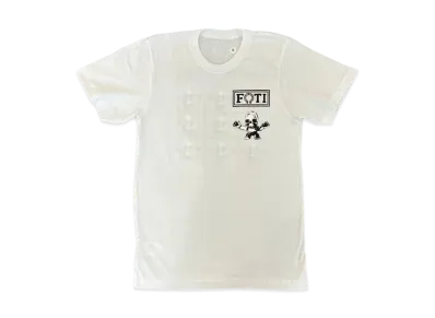 Chrome Hearts Scroll Logo Foti T-Shirt "White"