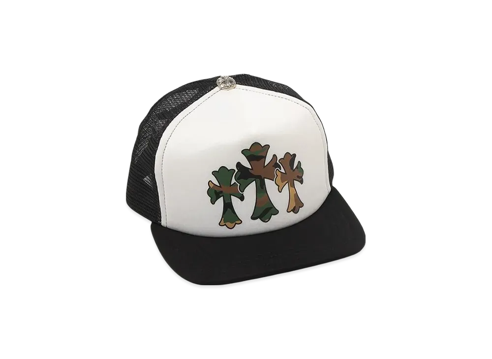 Chrome Hearts Cemetery Cross Tracker Cap "Camo"