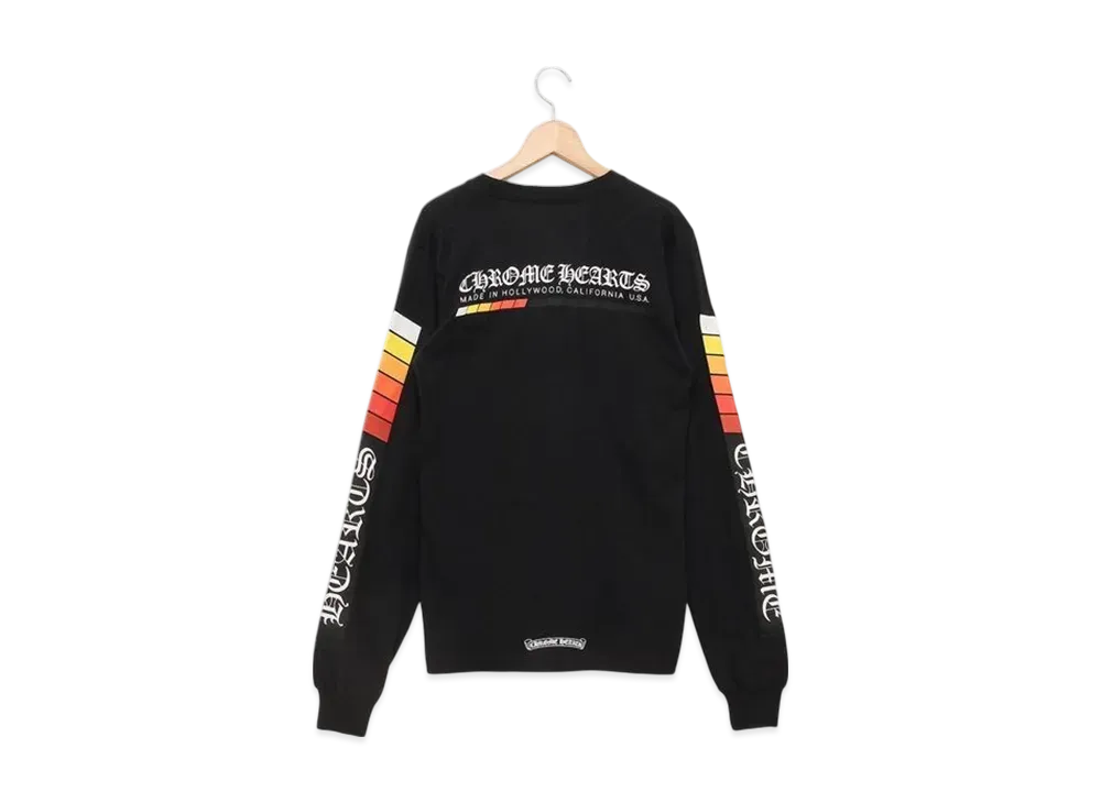 クロムハーツ メイド イン ハリウッド ロングスリーブ Tシャツ "ブラック/マルチカラー"