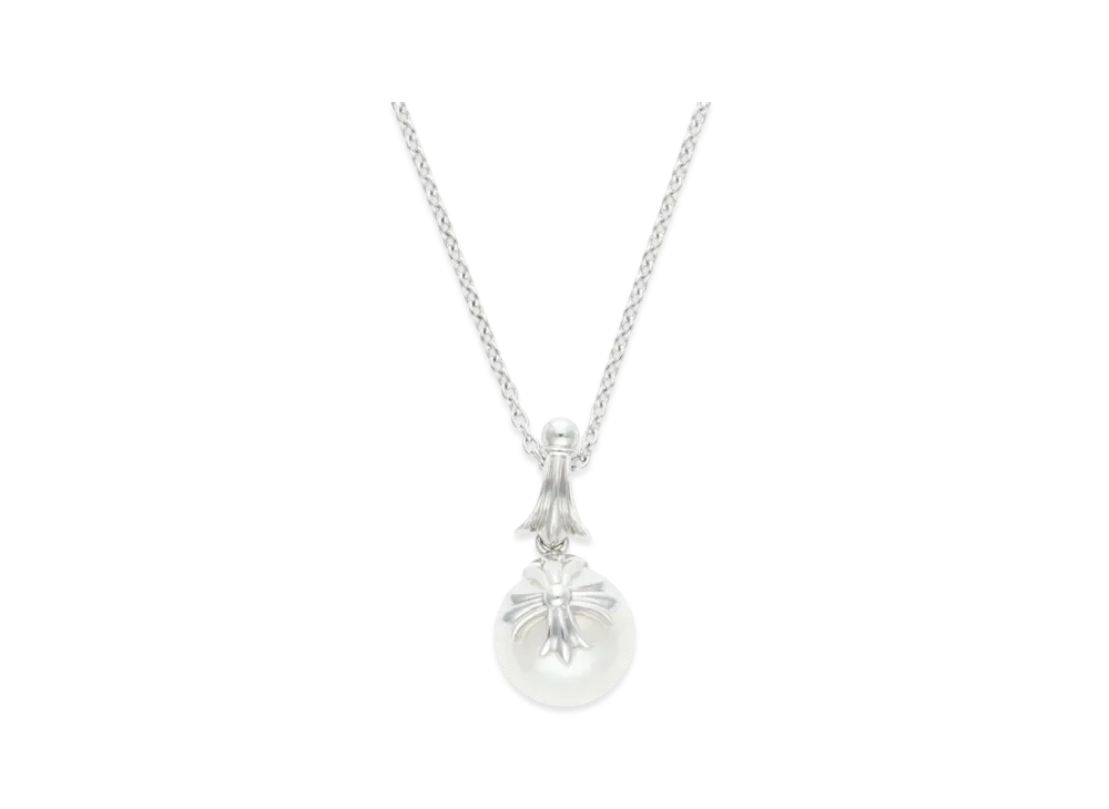 Chrome Hearts Mikimoto Pearl Neckless "White Gold/White"