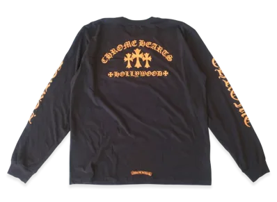 Chrome Hearts King Taco Pocket L/S T-Shirt "Black/Orange"