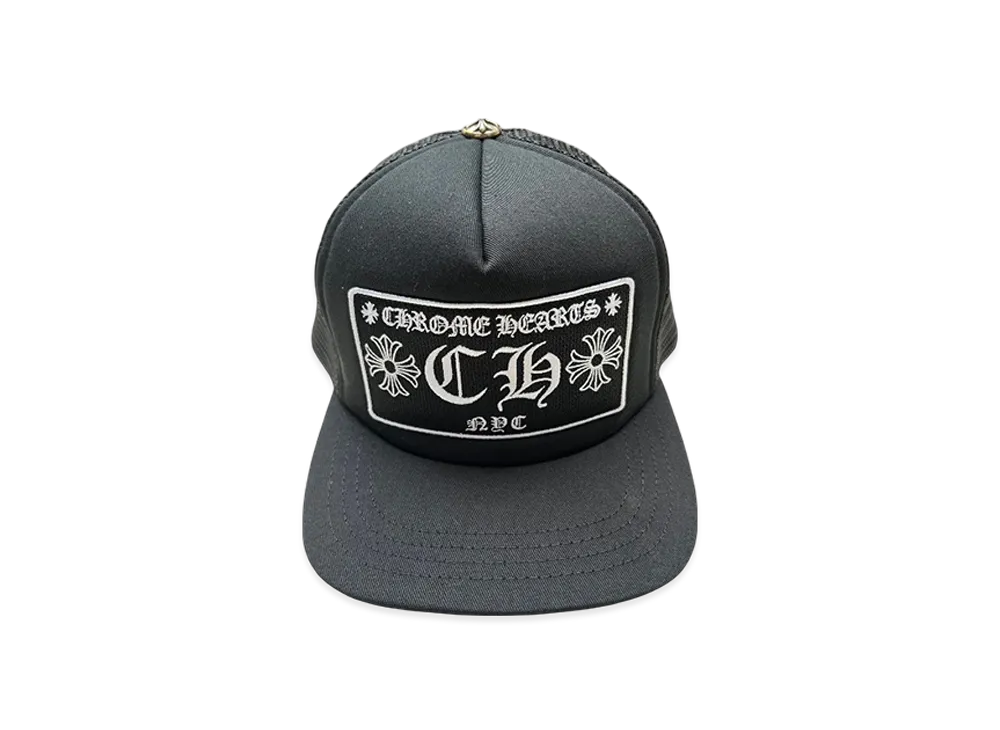 Chrome Hearts CH Trucker Cap New York Exclusive "Black"