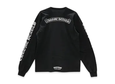 Chrome Hearts Scroll Logo Fuck You L/S T-Shirt "Black"