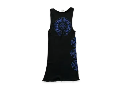 Chrome Hearts CH Plus Horseshoe Tanktop "Black/Blue"