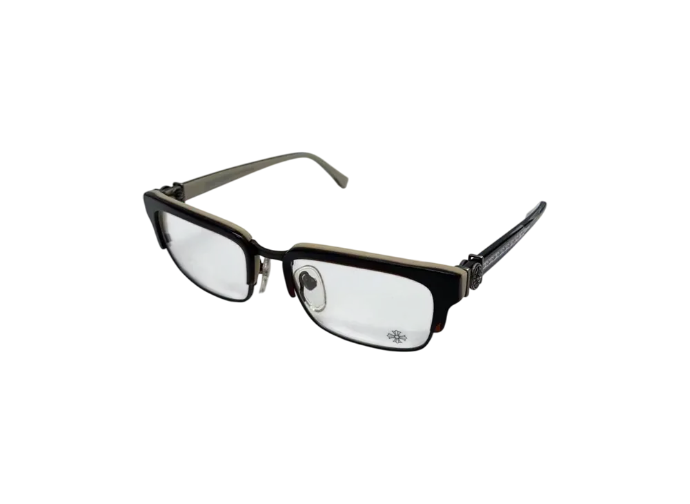 クロムハーツ FLAPS アイウェア "ブラック/シルバー"