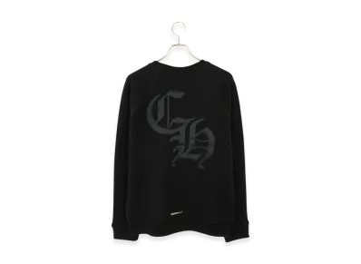 Chrome Hearts Back CH Logo Cemetery Cross Sweatshirt "Black"
