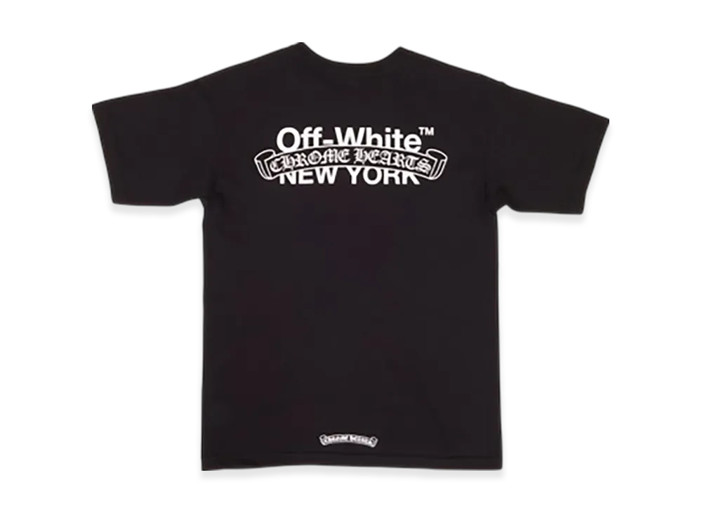 Chrome Hearts x OFF-WHITE T-Shirt New York "Black"
