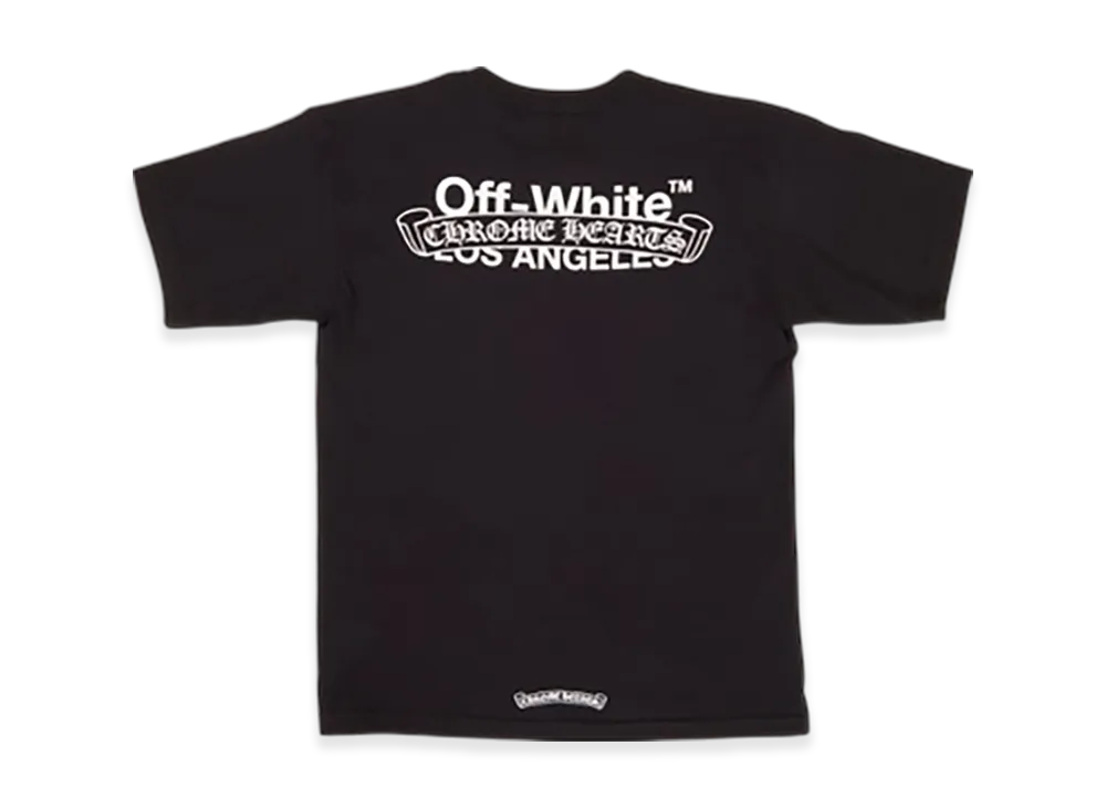 Chrome Hearts x OFF-WHITE T-Shirt Los Angeles "Black"