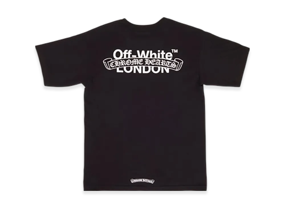Chrome Hearts x OFF-WHITE T-Shirt London "Black"