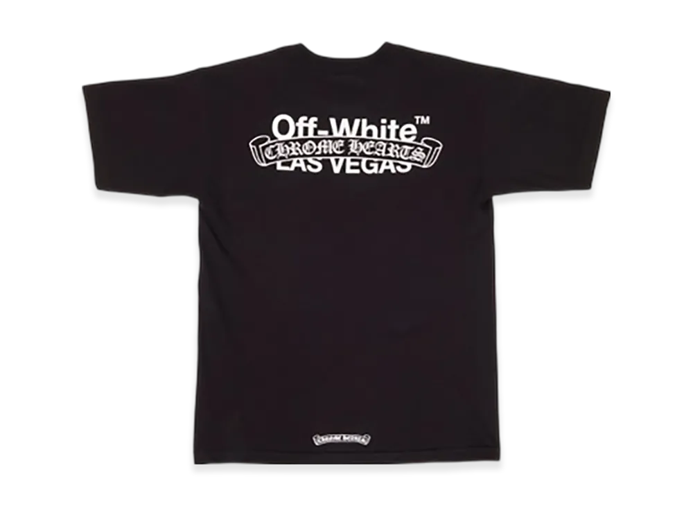 Chrome Hearts x OFF-WHITE T-Shirt Las Vegas "Black"